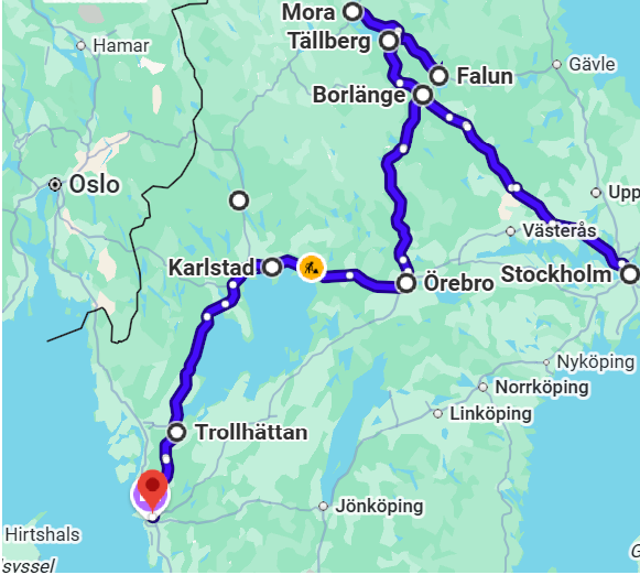 von Stockholm bis zur Ostsee